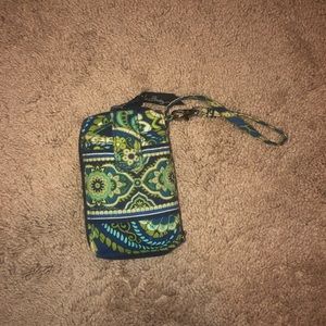 Vera Bradley wallet with phone pocket